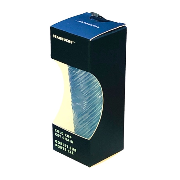 Starbucks ice blue cup keychain and it really opens❤️ NEW IN BOX - Picture 2 of 12